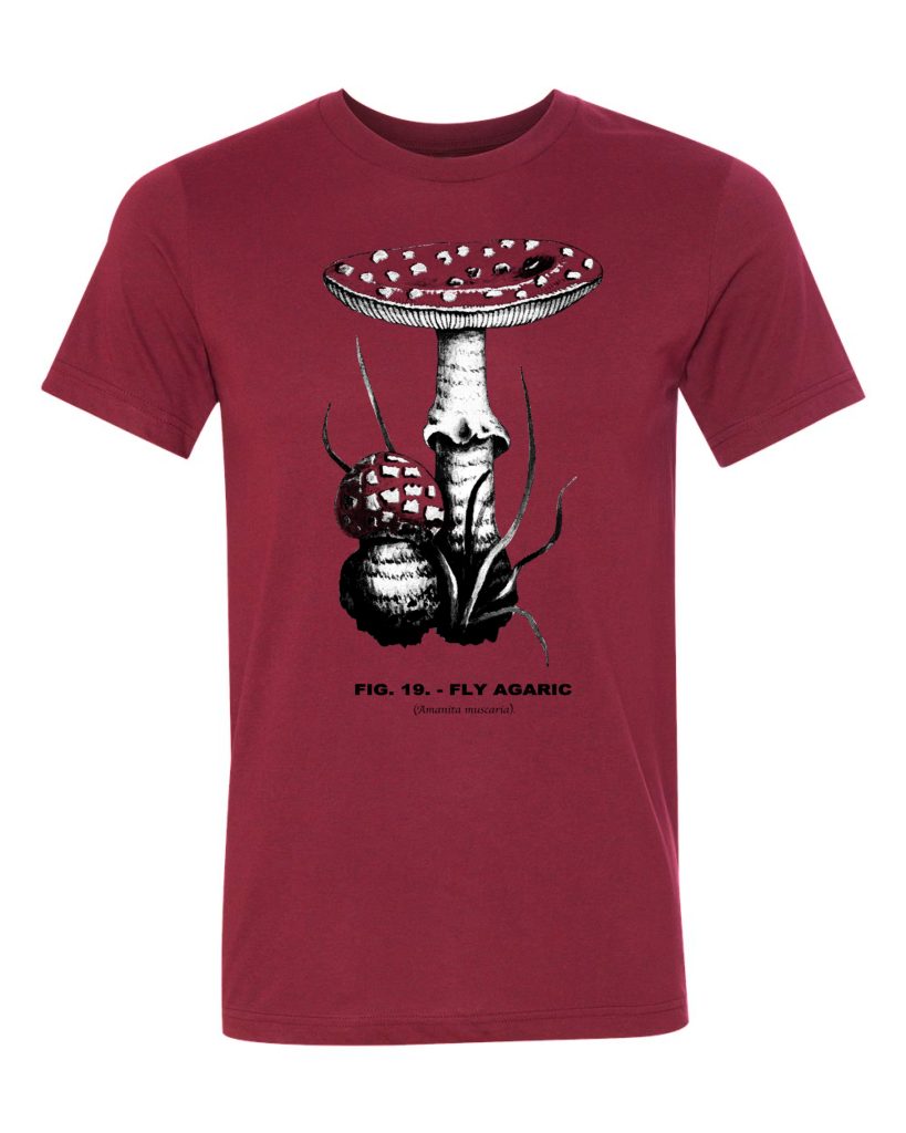 Amanita Muscaria Red T Shirt All Things Amanita