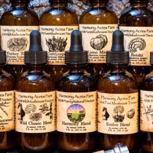 Water/alcohol tinctures
